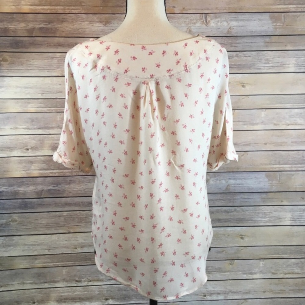 F R E E P E O P L E Floral Button Down Tee - image 4